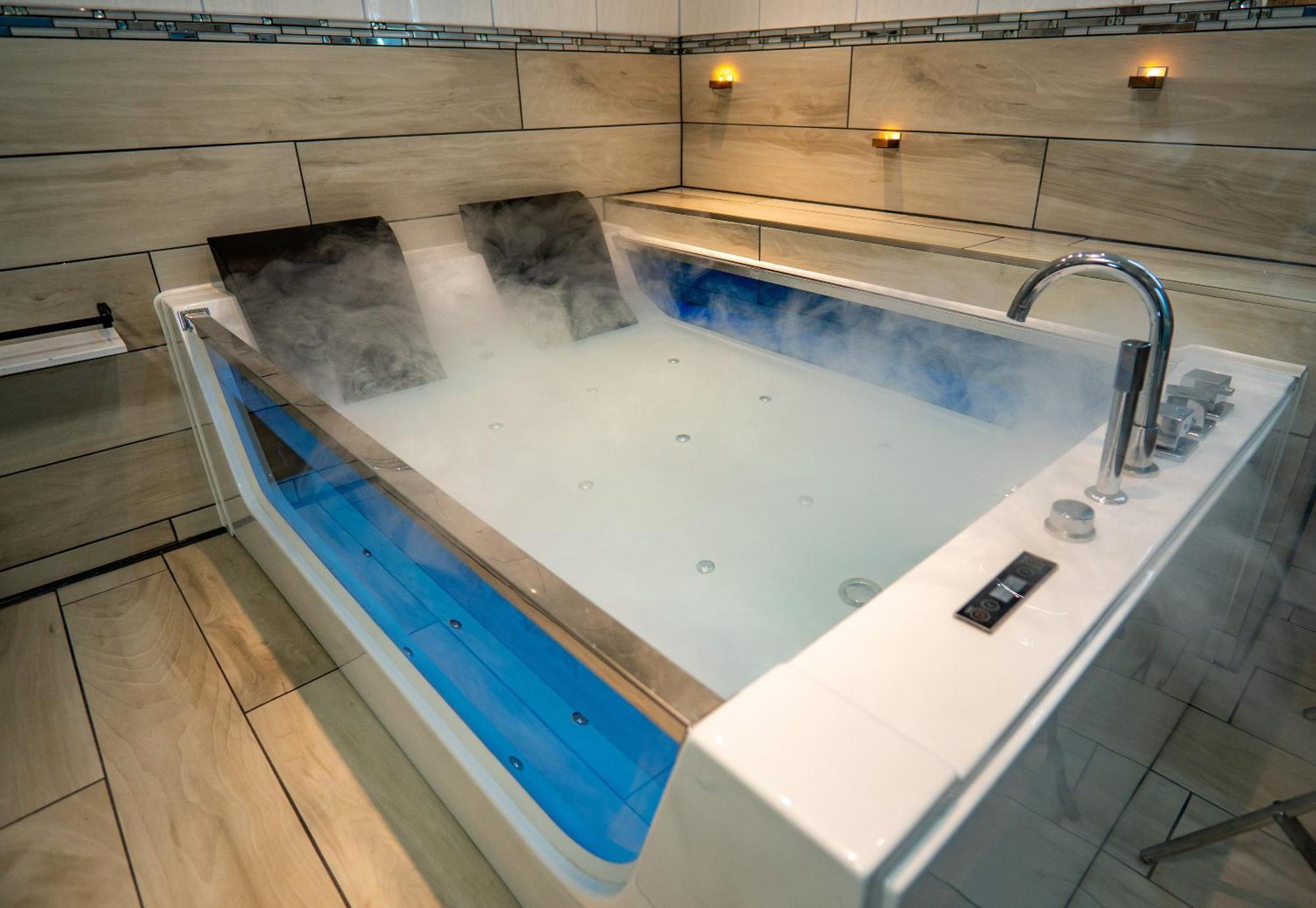 Spawo Mit Sauna Und Whirpool フレンドルフ エクステリア 写真